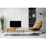 Szafka RTV-82 Drewno Lite Dąb Loft Lakier Rozmiary od 100 cm do 200 cm PREMIUM